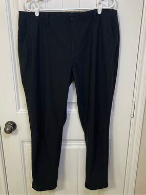 Adidas Men's Ultimate365 3-Stripes Tapered Golf Pants Black 38x30 Stretch Active